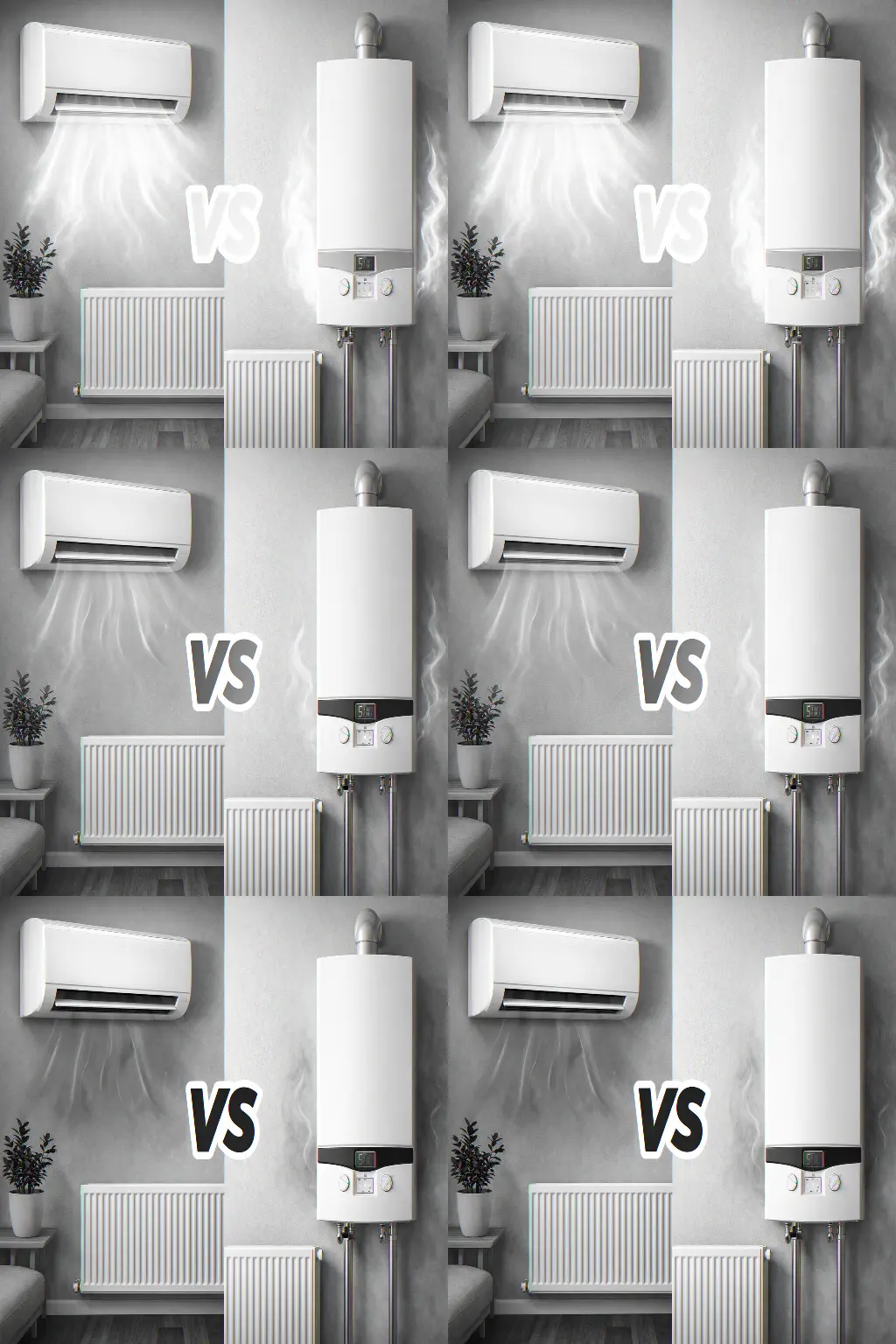 Airco als verwarming: goedkoper dan een cv-ketel?